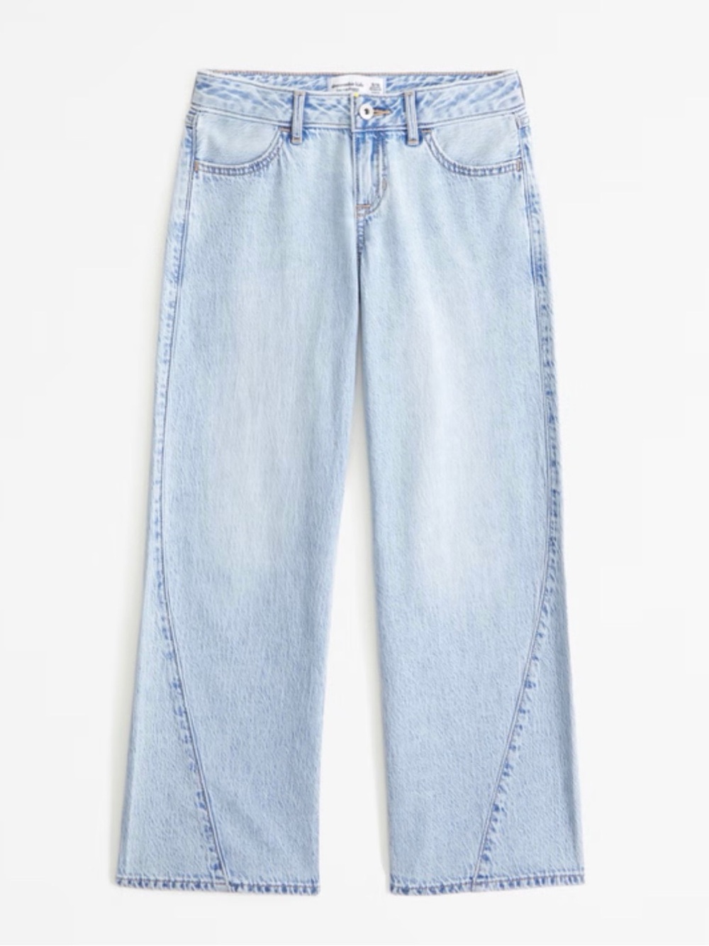 abercrombie kids Light Blue Wide Leg Jeans Girls size 11/2